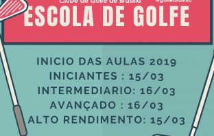 Escola de golfe CGB 2019